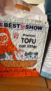 BIS Premium Tofu Cat Litter /Tofu Pasir Kucing 6L/2kg 天然豆腐貓砂