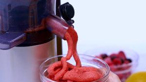 Panasonic MJ-L500 Slow Juicer | Cold Press Extraction Frozen Attachment for Sorbet and Smoothies