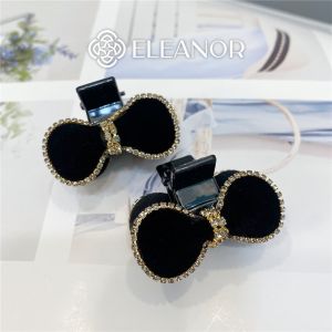 Kẹp tóc nữ Eleanor Accessories kẹp càng cua hình nơ đính đá phụ kiên tóc 5101