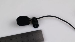 Microphone Clip On 3.5mm Untuk HP Laptop Tablet Smule Youtuber Tiktok DLL -REX-MART