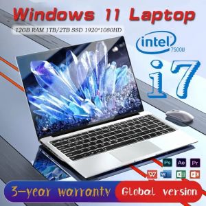 🔥โปรโมชั่นพิเศษ! 【 3 ปี-วอร์เรนตี้+COD】2025 แล็ปท็อป Intel Core i7-7500U Windows 11 14.1 " Laptop Notebook แล็ปท็อปคอมพิวเตอร์ 12GB RAM 2TB SSD คอมพิวเตอร์สำนักงานศึกษาพีซีคอมพิวเตอร์