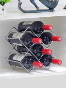 Creative Luxurious Wine Rack Display Shelf