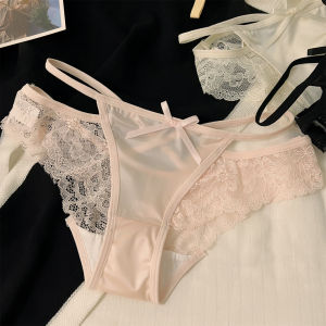 CUNXU | Lace Low Waist Panties 5 Pieces