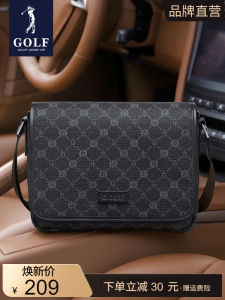 GOLF Mens Large Capacity Fashionable Casual Crossbody Bag Single Shoulder Bag Business Leisure Trendy Diagonal Bag
