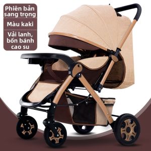 LIWAN | Xe Đẩy Em Bé Đảo Chiều Tầm Nhìn Cao Nhẹ Có Thể Gập