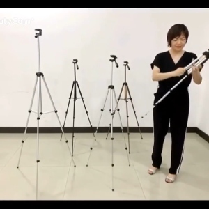 Portable Light Weight 3110 Tripod 360 Degree Stand Mount With 6 Inch Selfie Ring Light with Cell Phone Holder Adjustable Dimmable Ring Light Tripod