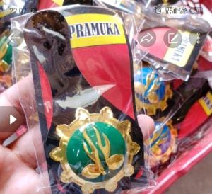 TANDA JABATAN TUMPUK 3 LOGAM / TANDA JABATAN COR