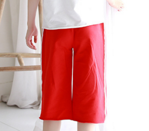 RainbowBus Five to Seven Wide Leg Pants Casual Sports Student Outing Pants Cotton Material Comfortable Breathable for Kids