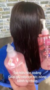 KEM TẠO KIỂU TÓC XOĂN BỒNG BỀN MỀM MƯỢT AURANE 325ml