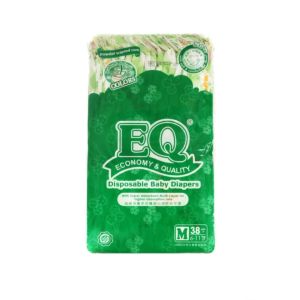 EQ Colors Big Pack Medium 38 - Tape Baby Diapers: Hygienic Baby Care & Comfortable Solutions