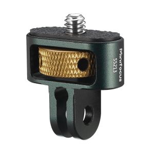 Aluminum Camera Tripod Adapter 1/4"-20 Conversion Mounts for Gopro 12 11 10 9 8 Action Camera Insta-360 One X X2 X3 Accessories