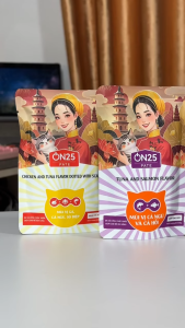 pate ON25 - chuyên về thịt mix từ cá ngừ gà cá hồi cồi sò điệp cua và cá cơm trắng dành cho mèo - T3 PETS SHOP