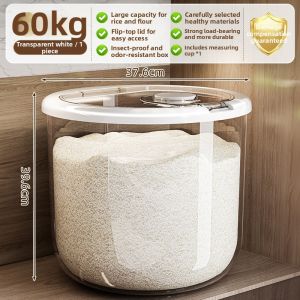 WENKEXIN | Food-grade Sealed Anti-Moth Damp-Proof Grain Storage Bin