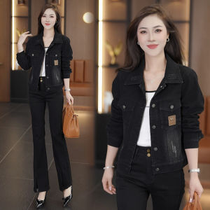 YOUFAN | High-quality Loose Short Denim Jacket