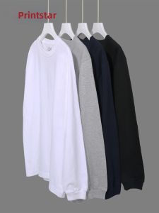 Printstar | Heavyweight Long Sleeve Cotton Comfortable T-shirt