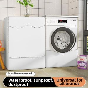 Waterproof Sunscreen Dustproof Cover for Washing Machine Dryer