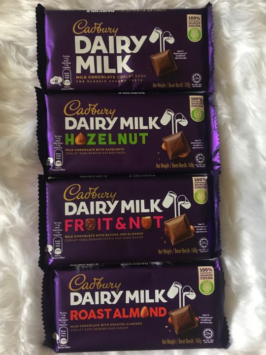 Chokolet Cadbury Dairy Milk 160g | Lazada PH