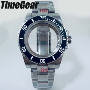 Vỏ Đồng Hồ 40mm GMT SUB Yacht Với Viền Nhôm 904L Kính Sapphire Dành Cho Máy VH31 NH34 NH35 NH36 ETA 2824 PT5000 Xoay Một Chiều