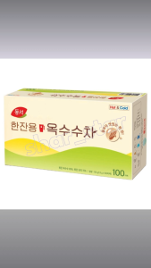 Dongsuh Single Cup Corn Tea Bags 100pcs (1.5g x 100) Roasted Corn Barley Blend Tea Instant Brew