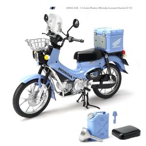 JINGGUAN | Genuine Metal 1:5 Honda Cc110 Motorcycle Model Toy