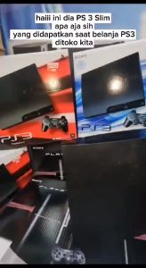 PS3 SLIM HDD 500GB 2 STIK FULL GAMES+ 2 STIK