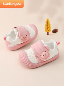 Soft-Soled Learning-To-Walk Shoes for Baby Girls Spring Autumn Style Infant Footwear Age 1-3 Years Anti-Slip Comfortable Walking Shoes