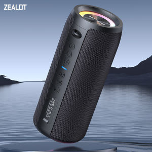 Zealot-S51PRO 40W High-power Bluetooth Speaker 3D Stereo Bass Bluetooth Speaker Portable IPX5 Waterproof TWS Boom Box