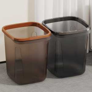 WEIHEHU | Transparent Open-top Waste Bin