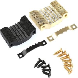 Double-Sided Sawtooth Hanging Flat Head Screw Combination Metal Straight Bar Photo Frame Picture Frame Hook Accessory