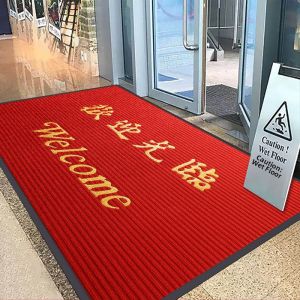 Welcome Slip-Resistant Doormat