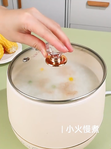 MEEVIDA 1.8L Smart Electric Cooker Rice Cooker 500W Non-stick for Cook Rice Porridge Hot Pot 多功能电煮锅