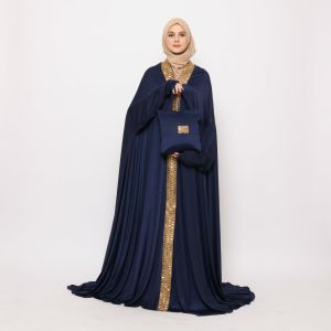 Mukena Dubai Bling Lengan Realpict bahan Spandek Sutra Mewah