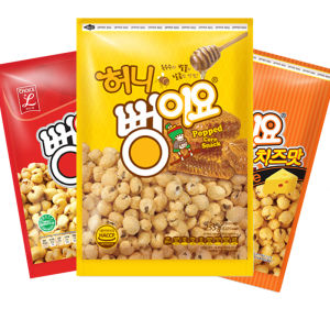 Ebao Amusement Park Popcorn Snacks Honey Cheese Flavor Puffed Corn Kernels 110g Ideal for Movie Watching Office Snacks