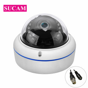 180 Degree Fisheye Lens BNC 5MP AHD Camera 1.7mm IR Night Vision Surveillance 1.7mm 1080P CCTV Indoor Security Camera
