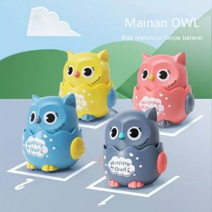Mainan Burung Hantu/Mainan Bayi Happy 0wl /Mainan Mesin Putar/Mainan