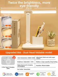 jiuxin lighting | Eye Protection Desk Lamp Charging Multifunctional Bedside Reading Lamp
