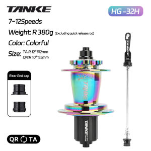 TANKE MTB hubs 360 Click 32/36Holes 6 Bearing 9 Pawl 7-12 Speed bike hub Disc Brake bicycle accessories Noisy Cube TH560 Winter