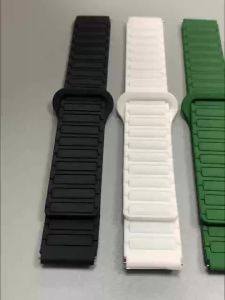 20 22mm Silicone Band For Garmin Forerunner 570 265 255 165 245Music Venu 3 2 Sq Magnetic Loop Strap For Vivoactive 6 5 Bracelet