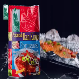 Mak Nyonya Portuguese Steam Fish Instant Cooking Paste 200g – Authentic Malaysian Halal Fish Sauce Easy & Quick Meal