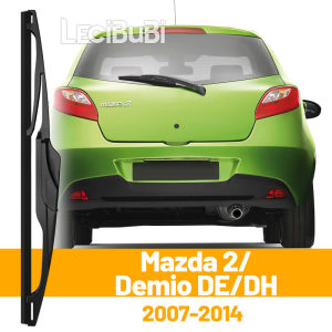 Mazda 2 Demio DE DH 2007-2014 Lưỡi Gạt Nước Kính Chắn Gió Phía Sau Cửa Sau Cửa Sổ Cao Su Phụ Kiện Gạt Nước Màu Đen