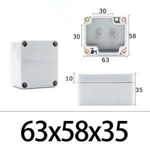 Hộp Đựng Thiết Bị Điện Tử Ngoài Trời Chống Nước Bằng Nhựa ABS Bền Chắc Dùng Làm Hộp Nối