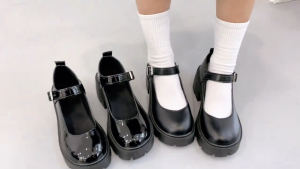 Vintage Mary Jane Shoes 2025 New Style Versatile Thick soled British Leather Shoes JK Single Shoes Womens Shoes