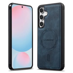 Luxury For Magsafe Magnetic PU Leather Phone Case for Samsung Galaxy A18 A17 A57 A37 A56 A55 A36 A35 A16 A15 Shockprrof Cover