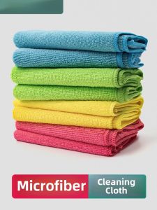 Ultrafine Fiber Cloth Water Absorbent Non-fuzzy Kitchen Cleaning Towel Tablecloth Wiping Cloth Home Use Dustcloth Mop Cloth