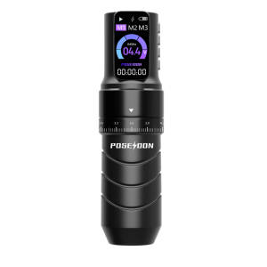 Poseidon | POSEIDON Adjustable Stroke Tattoo Machine Hot New Wirless Tattoo Pen With Powerful Custom Motor For Professional Tattoo Artist