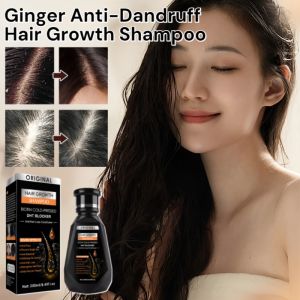 Ginger Hair Strengthening Shampoo Ginger Anti-Dandruff Shampoo Hair Growth Shampoo Anti-Hair Loss Hair Shampoo