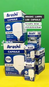 Arashi Lampu LED Capsule 5W Cahaya Putih Terang PROMO ISI 5PCS - GARANSI 1 TAHUN By HANNOCHS