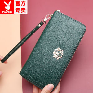 Long Wallet Womens Handheld Large Capacity Fashionable Mobile Phone Bag Money Clip Playboy Brand Business/OL Style Leather Wallet