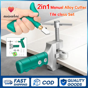 Alat Pemotong Ubin 2 in 1 (Untuk Ubin) Alat Pemotong Kaca Asli Alat Pemotong Ubin dan Cermin Manual Alat Pemotong Kaca Multifungsi