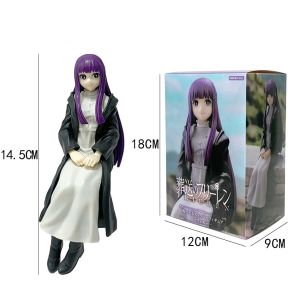 Bandai | New 14cm Noodle Stopper Sousou no Frieren Anime Girl Figure Frieren Beyond Journeys End Action Figure Collectible Model Toys